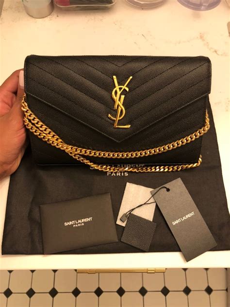 ysl chain bag replica|authentic ysl dust bag.